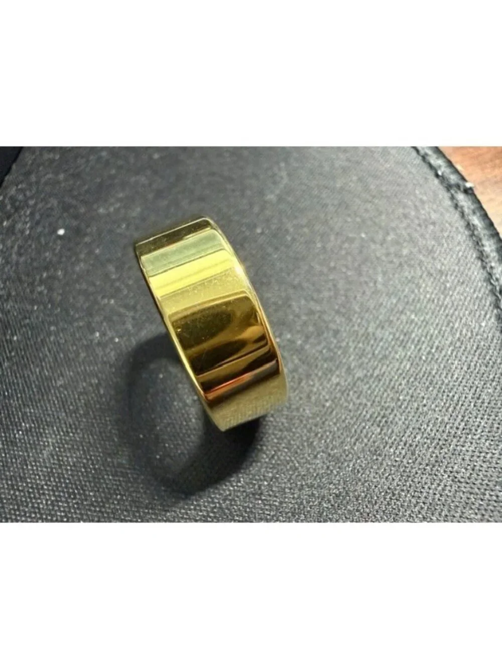 Brookstone Smart Ring Health tracker Size 7 Gold Fitness Sleep Heart Rate EUC